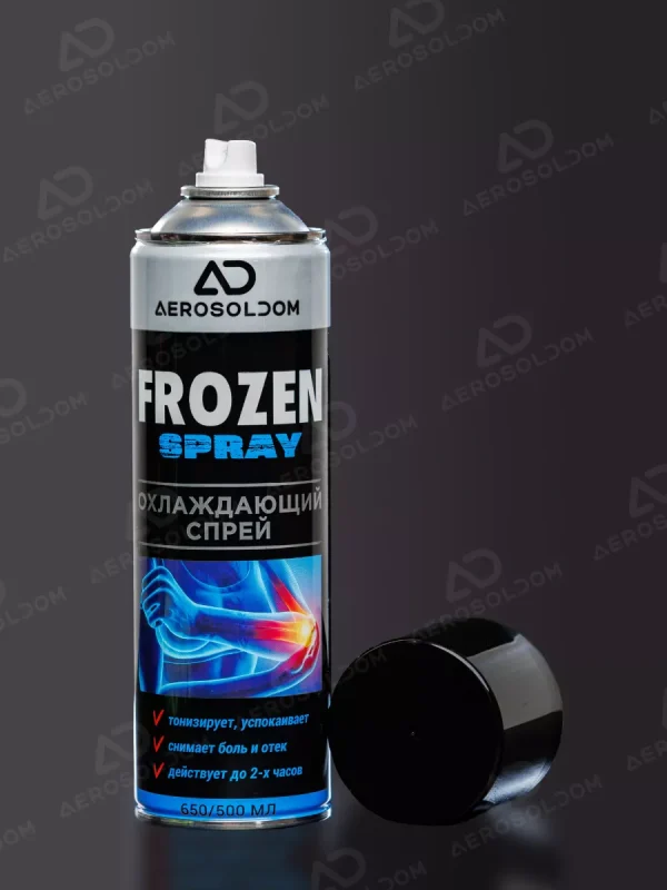 Спрей-заморозка AMA FroZen 650 мл — фронтальное изображение баллона